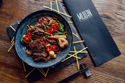 Ресторан паназиатской кухни «MULAN» в Киеве. Заказывайте меню по акции.