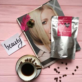 Натуральні кавові скраби для шкіри BodyLove. Купуйте зі знижкою.