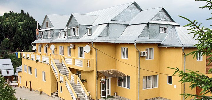 Скидки на отдых в в отельном комплексе "Верховина" в Сходнице.1