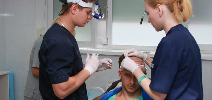 Пересадка волосся в центрі «rubenhair». лікування облисіння зі знижкою.
