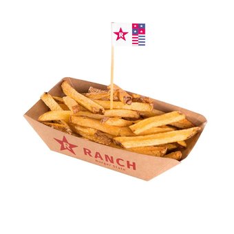 Ranch Burger State. Order stock fries