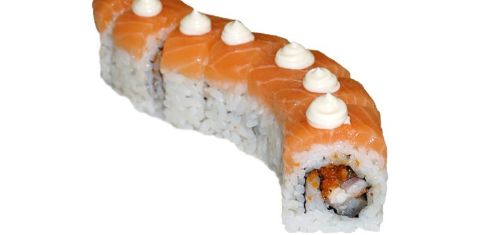 Dragons in the Sensei Sushi sushi bar in the Dnieper. Order at a discount.