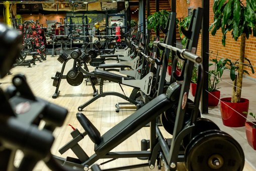 Gym in the sports club &quot;eurosport&quot; in lviv. sign up for a promotion
